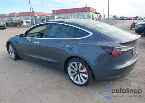 2019 Tesla Model 3 Long Range/Performance from USA, damaged, VIN 5YJ3E1EB7KF389142